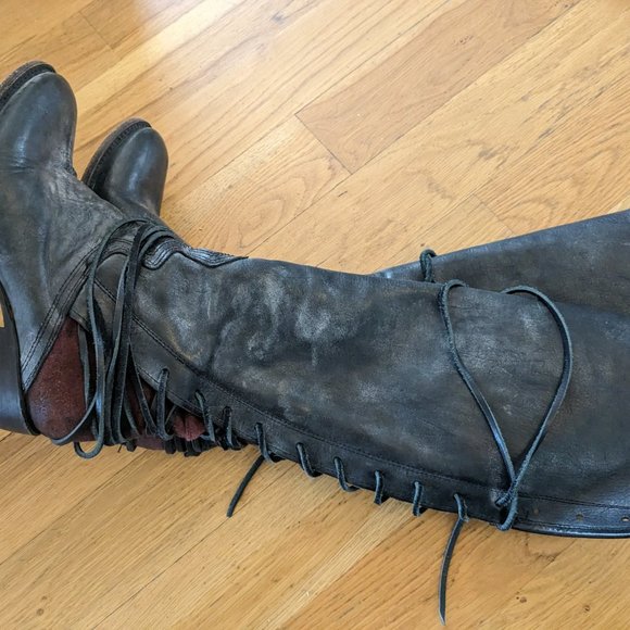 Freebird Coal Black and Red Size 9 - Picture 4 of 8